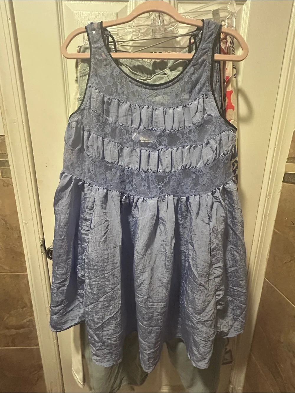 NWT FREE PEOPLE The Current Obsession Mini Slip